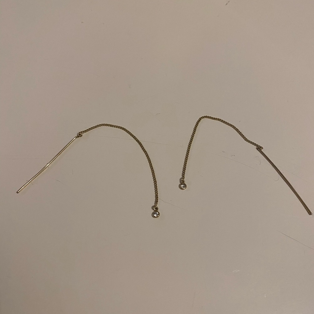 Threader Earrings - image 3